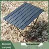 OEING Portable Aluminum Folding Camping Table