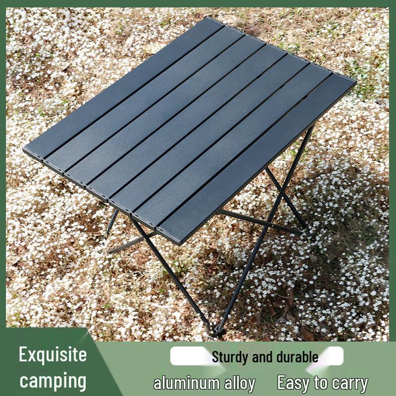 OEING Portable Aluminum Folding Camping Table
