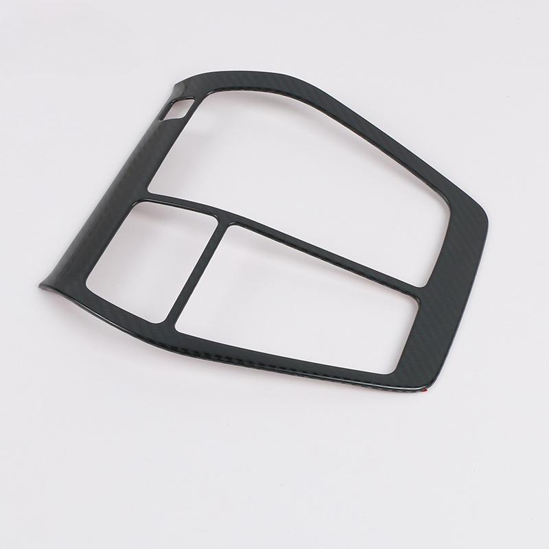 Stainless Steel Gear Shift & Cup Holder Decorative Panel for 2020 RAV4