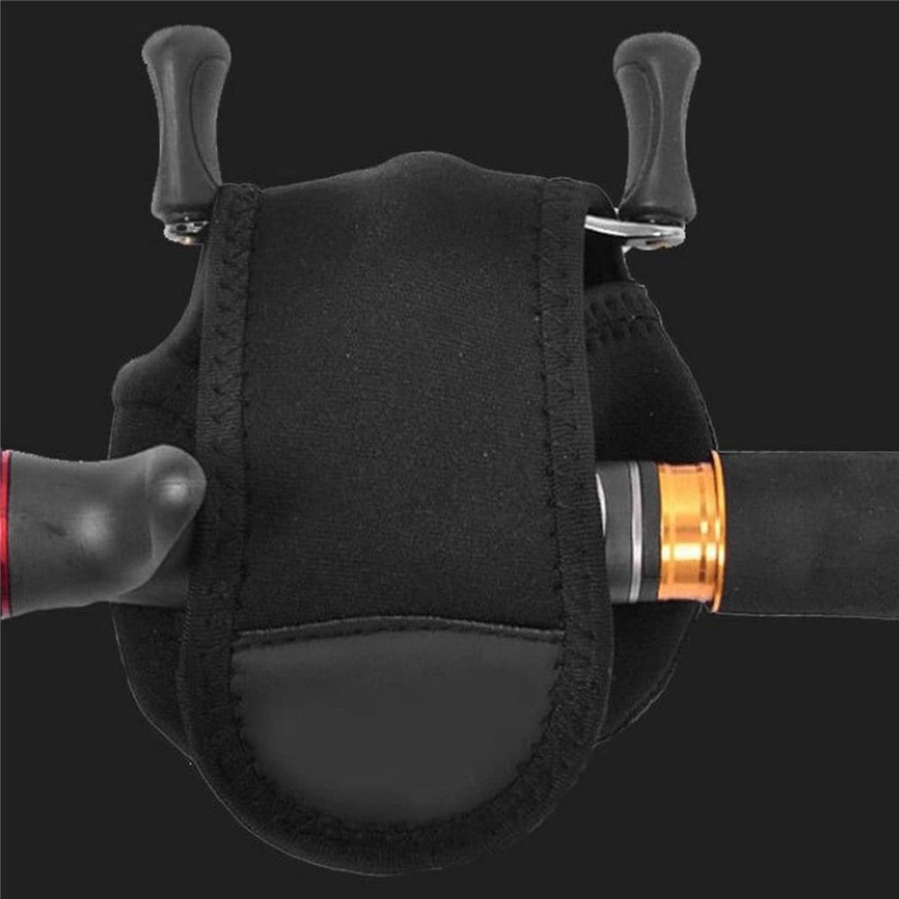 2Pcs Fishing Reel Bag Baitcasting Reel Cover Case Reel Protective Case Waterproof Baitcast Reel Protective Pouch