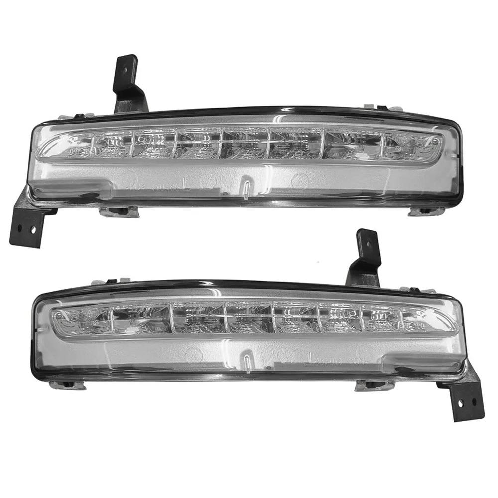 

For 12-16 Jeep Grand Cherokee Front Left and Right LED Daytime Running Light New
