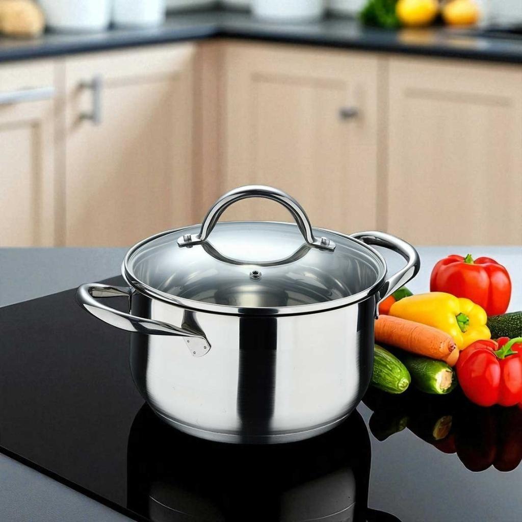 Stahlkochtopf Bergner 5,6L Gourmet Line Bg-6508