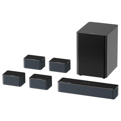 Ultimea Poseidon D80 Boom 7.1 Soundbar Subwoofer Luidspreker Kit, Dolby Atmos, 500W Piekvermogen, APP-bediening, 10-Bands Equalizer Instellingen
