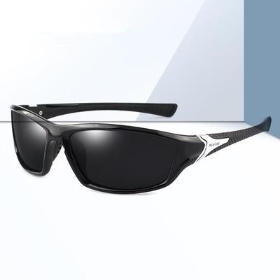 Klassisches Design Herren-Sport-Sonnenbrille, blendfreie polarisierte Sonnenbrille, UV400-Schutz, Reiten, Radfahren, Fahren