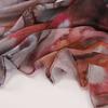 Watercolour Floral Printed Modal Breathable Soft Cotton Rayon Muslim Hijab Viscose Woven Islamic Turban Modal Women Shawls Scarf