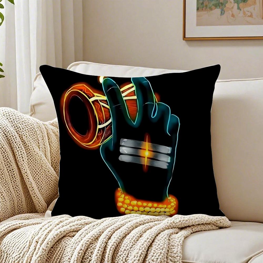 Lord Shiva Hindu God Buddha Cushion Cover Linen Minimalist Soft for Sofa Bed Home Room Decor