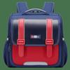 British-Style Lightweight Backpack for Elementary Students: 1-4 Grades, Spine Protection, Large Capacity