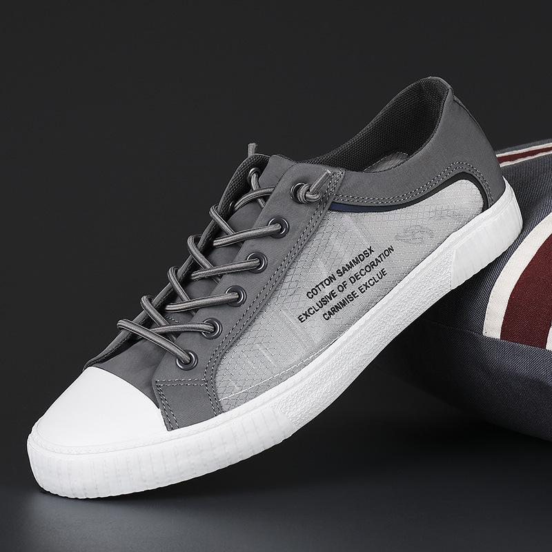 

2024 Spring Men s Trendy Canvas Skate Shoes - Korean Style Versatile Casual Footwear 43