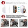Half Face Cover Gas Mask with Double Filtration for Painting, Chemical, Dust, Smoke