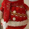 Christmas Retractable Standing Santa Snowman Reindeer Figurines Decorations