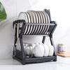 Dish filter Drainer Rack Removable Utensils Organizer for Kitchen