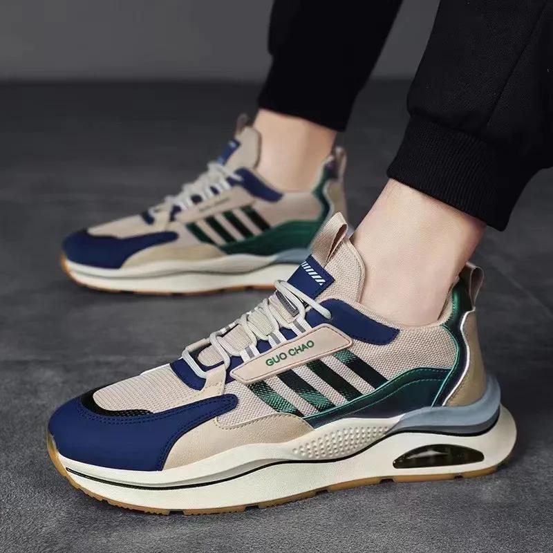 Casual Shoes for Men Sneakers No Slip Men Tennis Shoes Outdoor Comfortable Slip on Running Sneakers Breathable Mountaineering