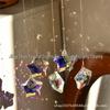 12 Constellations Moon & Pentagram Crystal Sun Catcher Pendant Set
