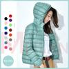 Cappotto invernale da donna, ultraleggero, in piuma d'anatra bianca, sottile, imbottito, antivento, portatile, XS-8XL