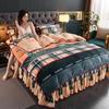 4pcs Bedding Set Fine Velvet Duvet Cover King Queen Size Thicken Quick Warm Coral Fleece Quilt Cover Bed Sheet Pillowcase