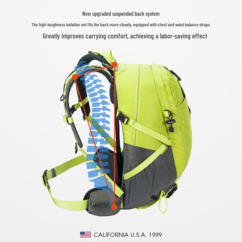 TFO 40L Outdoor Rucksack für Radfahren & Wandern