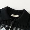 DAVE & BELLA Boys' Knitted Zip-Up Cardigan