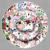 50 Cow Graffiti Stickers: Cartoon Animal DIY for Skateboards, Water Bottles, and Luggage - Waterproof