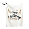 Integrated Hanging Cloth Baby Birthday Backdrop, Greenery Forest Banner for Boy Girl, Banquet Decoration 100 Day Celebration Party Decorations, Photo