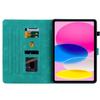 For Apple iPad (2022) (Also known as iPad 10th Gen,iPad (10th generation),iPad 10.9-inch).PU Leather Exquisite Floral Embossed Design Tablet Case