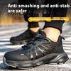 Konstruktion Leichte Sicherheitsschuhe Kunststoffkappe Sneaker Stiefel Herren Sommer Atmungsaktive Arbeitsschuhe Industrielle Sicherheit Tennisschuhe