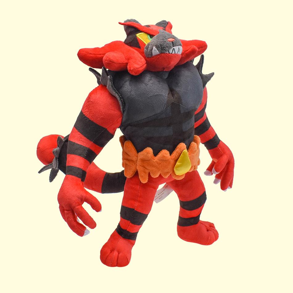 30cm  Anime Figure Incineroar Throw Pillow Cartoon Children Toys Doll Christmas Decoration Gift