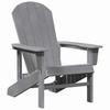 Garden Chair 2 Pcs Light Grey 82 X 74 X 92 Cm Polyethylene
