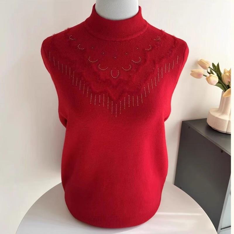 Pullover für Damen Winter Baumwolle Verdickt Warmer Strick Dehnbar Langarm Oversize Jumper Pullover Tops