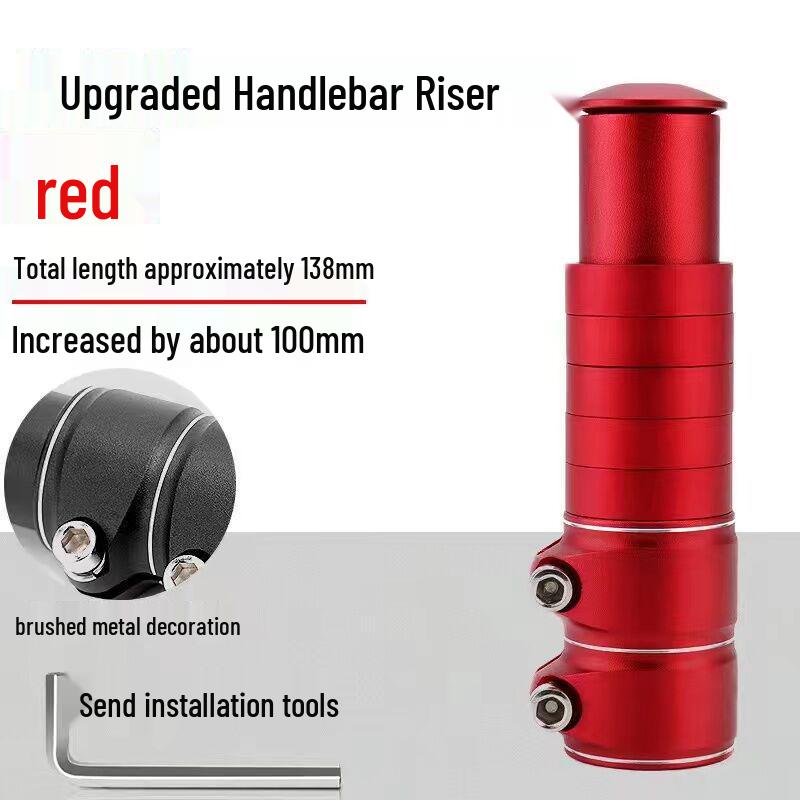 Universeller Verstellbarer Fahrradlenker Vorbau Erhöhung - Mountain & Rennrad Verlängerung