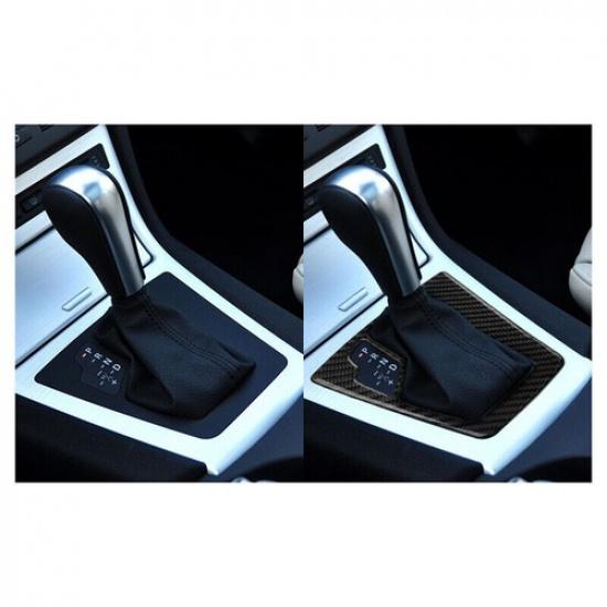 Carbon Fiber Interior Gear Shift Panel Cover Trim Sticker For BMW X3 E83 2004-10