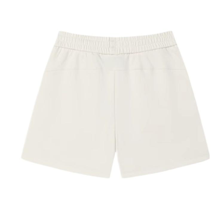 FILA Fashionable Comfortable Soft Versatile Casual Shorts Women shorts Steam-White F51W529604F-IV