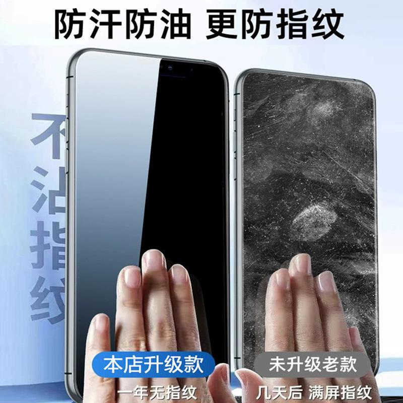 Applicable To Apple 11Pro Tempered Film Iphone11 Full Screen Anti-fingerprint 11 Anti-privacy Mobile Phone Film 11/XR Anti-drop