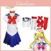Disfraz Inspirado en Sailor Moon Conejo Lunar 4ª Generación Sailor Para Niños y Adultos