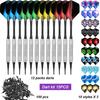 1 Set Dart Kit Bendable Colorful Multiple Styles Metal Dart Sport Set
