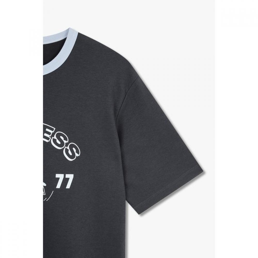 STUDIO TOMBOY ArTwork Ringer T shirT  9176222996ar 