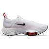 New Nike Air Zoom Tempo NEXT% Flyknit White Light Crimson Platinum Tint Black CI9923-105