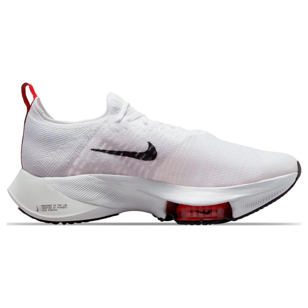 New Nike Air Zoom Tempo NEXT% Flyknit White Light Crimson Platinum Tint Black CI9923-105