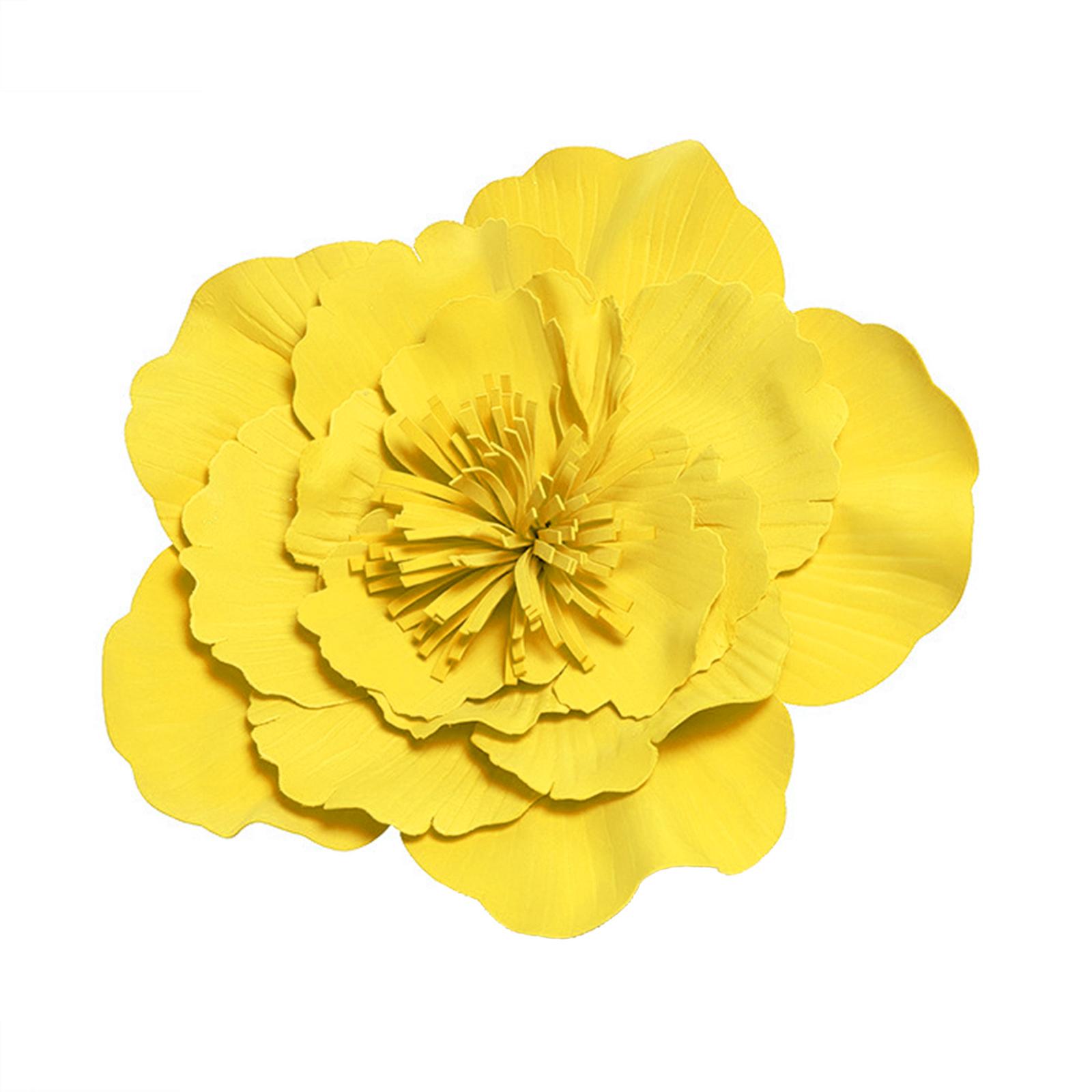 

Цветочная шляпа-чародей, большие цветочные шапки для женщин, большая повязка на голову с цветком, костюмный головной убор, повязка на голову с цветочным узором жёлтый