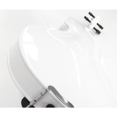 Hallstatt Violin 10-Piece Set with Instruction Book & DVD, V-12/WH, White