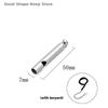 1PC Titanium Alloy Emergency Whistle With Cord Outdoor Survival Safety Whistle Camping Hiking Trip Exploring Whistle