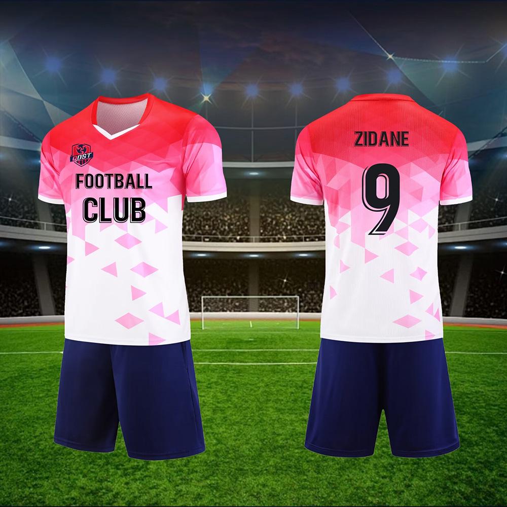 Youth Training Camp Sports Uniform - Adult & Kids Quick-dry Football Set