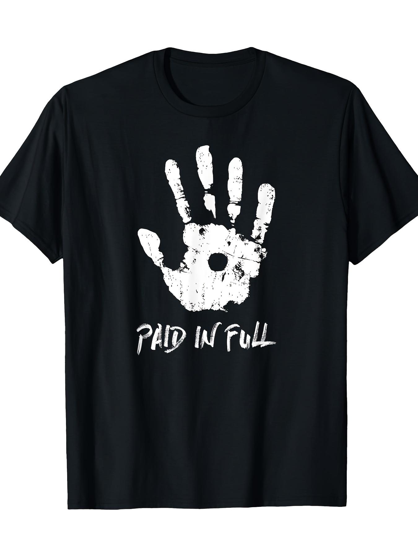

Jesus Hand Print, Paid In Full - Christian Faith Unisex T-Shirt XXXL