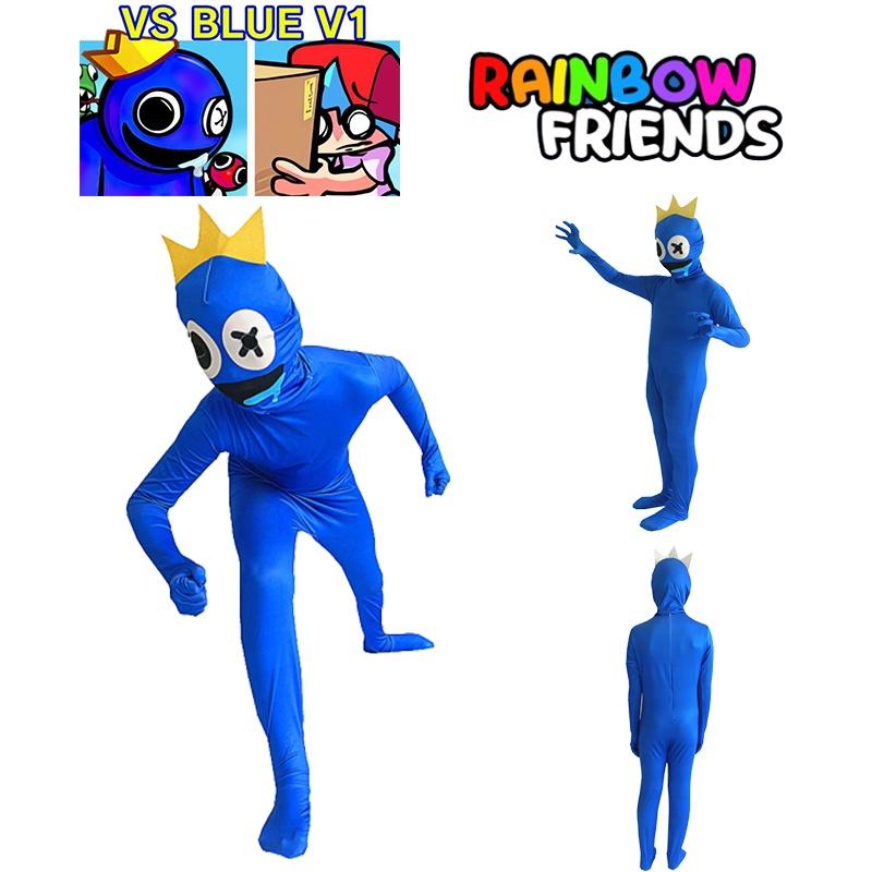 Friends Cosplay Rainbow Costume Kids Adults Halloween Outfit Play Role