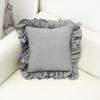 Bow Pillow Striped Cotton Girl Heart Floating Window Simple Decoration Home