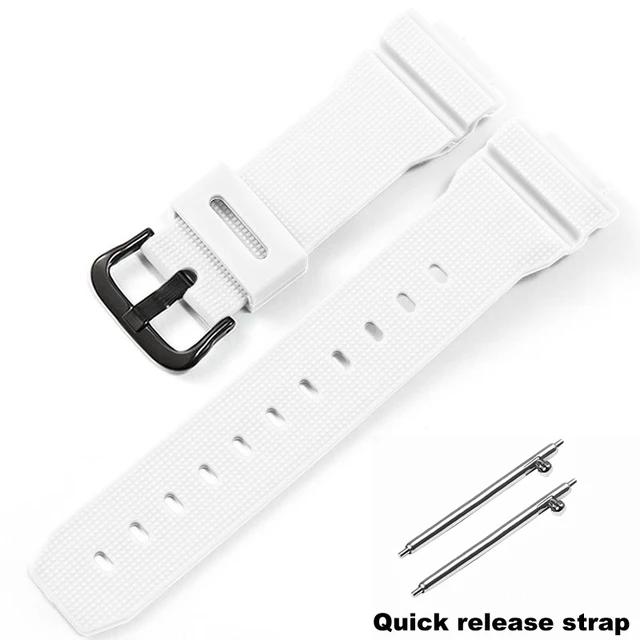 Prémiový gumový řemínek k hodinkám Pro Casio G-Shock GM2100 GA2100 DW5600GM GA 2100 DW6900 silikonové řemínky doplňky 16mm
