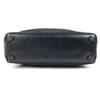 CHANEL CC Mark logo chocolate bar Tote Bag Shoulder Bag cotton / Leather Black