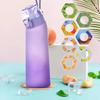 Colorful Flavor Infuser Water Bottle With Seven Aromatic Flavor Rings For Fun Hydration