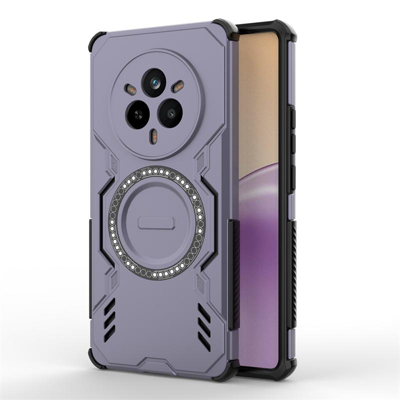 Armor Case For Realme 14 Pro 5G Magnetic Adsorption Wireless Charge Cover Realme 14 Pro Plus 14 Pro+ Case For Realme 14 Pro Case