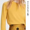 ELLASSAY Women's Wool-Cashmere Blend Knit Sweater