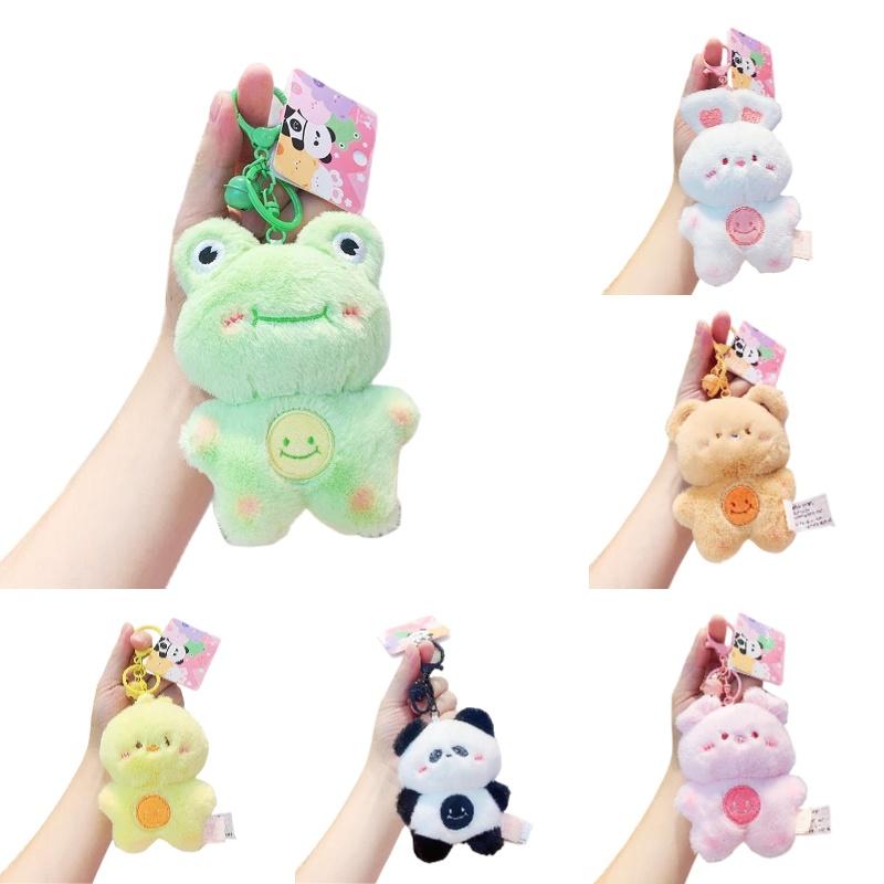 Weiches Plüschtier Taschenanhänger Schlüsselanhänger Puppen Ideal für Hochzeiten Geburtstage Abschlussfeiern und mehr